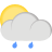 DrizzleSun weather ikon